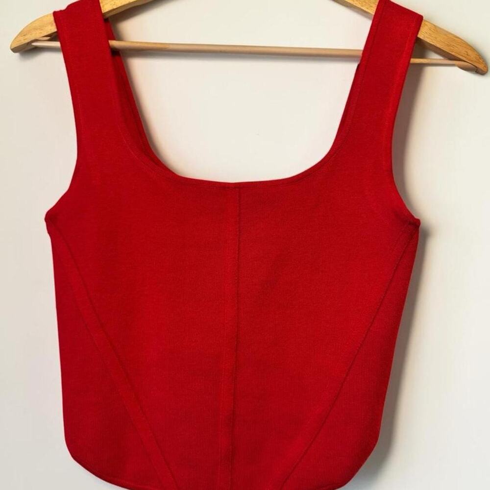 House of harlow red crop